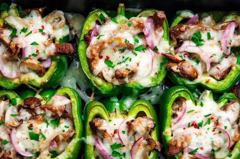 Cheesesteak-Stuffed Peppers