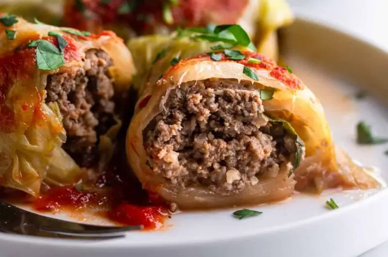 Keto Stuffed Cabbage