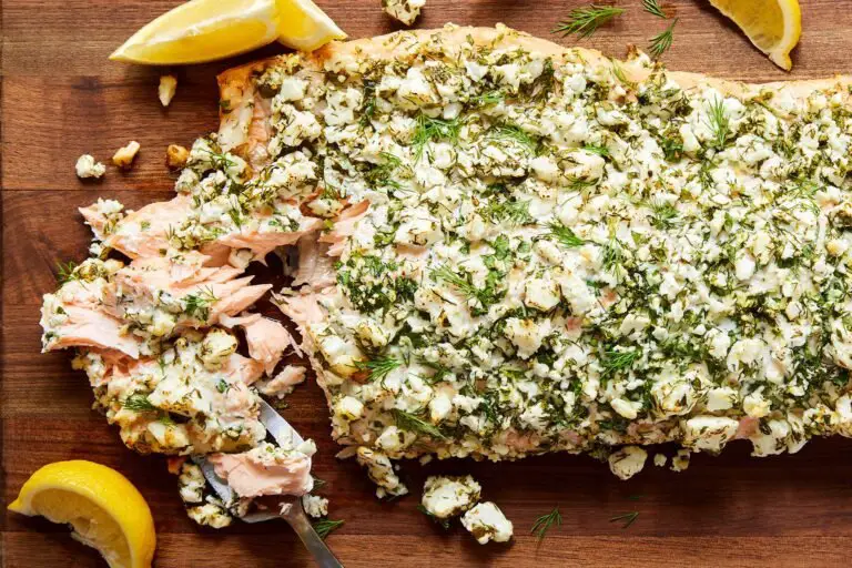 Feta & Herb-Crusted Salmon