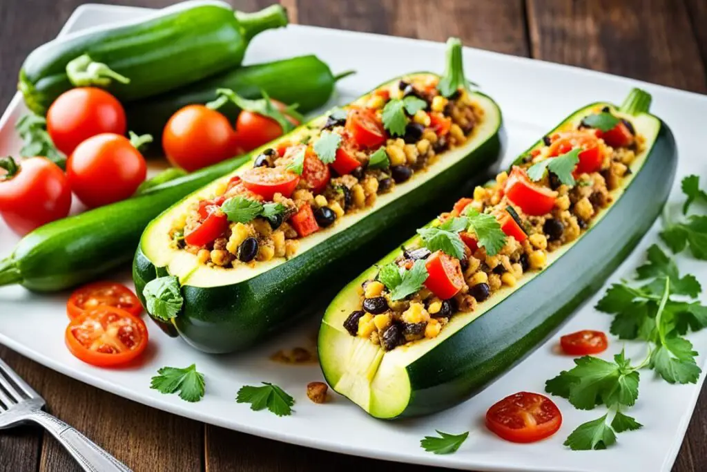 Burrito Zucchini Boats Recipe