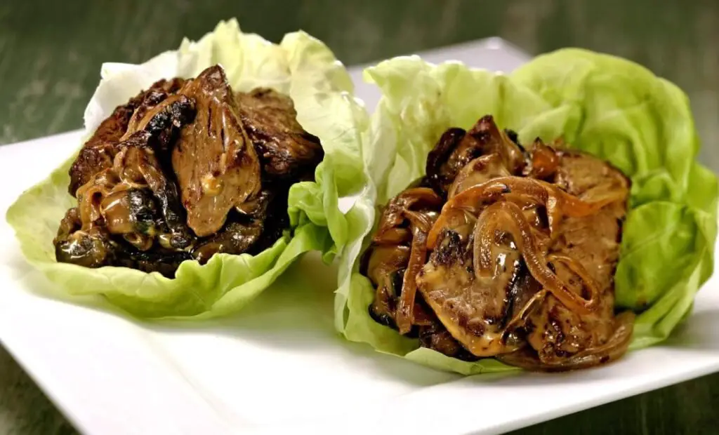 Philly Cheesesteak Cabbage Wraps